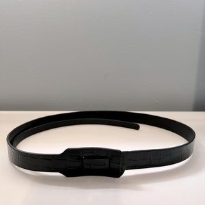 Rachel Comey black croc cinch belt - Never worn